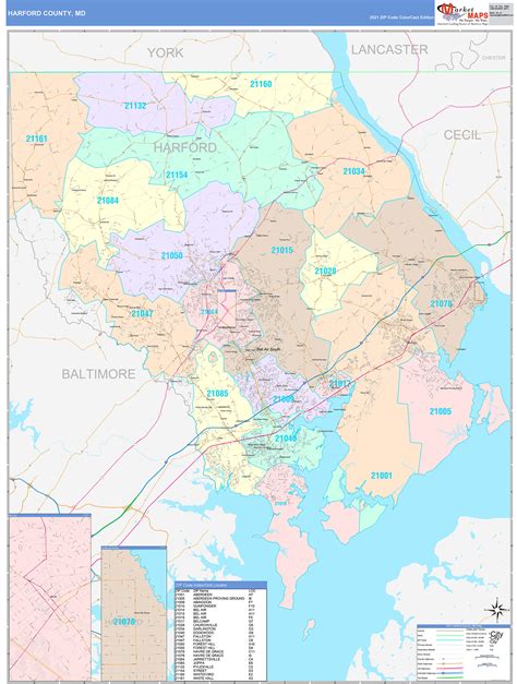 Harford County Map Printable