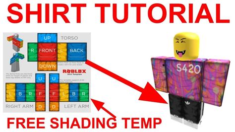 HOW TO MAKE ROBLOX CLOTHING 2019 (SHADING TEMPLATE) - YouTube