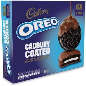 Cadbury Oreo Cream Filled Choc Coated 204g Reviews - Black Box