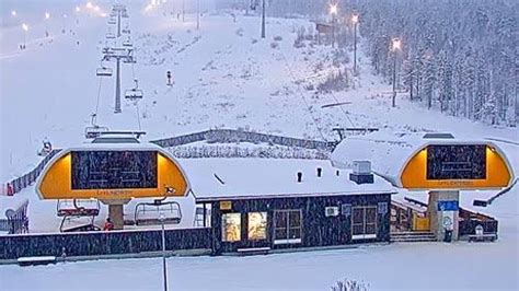 Live Glacier Express Chairlift & Hotel Webcam, Levi Ski Resort, Finland