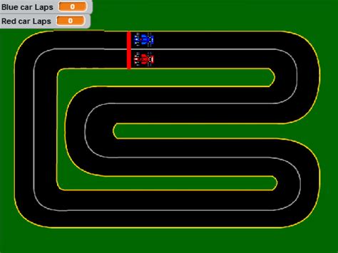 Car Racing Game! 0.7 remix on Scratch