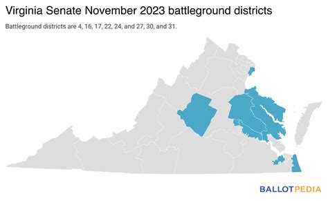 The eight battleground elections for control of the Virginia Senate ...