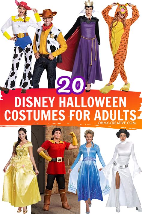 Disney Characters Costumes For Men