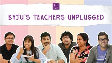 BYJU'S Teachers Unplugged - Teachers' Day @BYJU'S - YouTube