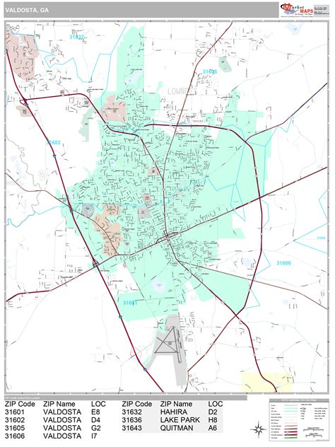 Valdosta Ga Map: Everything You Need To Know In 2023 - Map of Counties ...