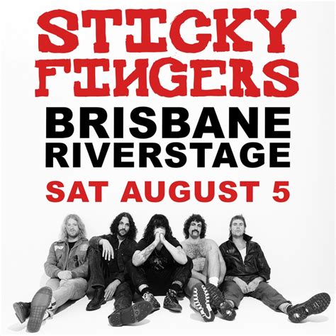 Sticky Fingers Brisbane Tickets, Riverstage Brisbane Aug 05, 2023 ...