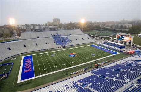 Look: Kansas Goalpost Ends Up In Lake Near Campus - The Spun