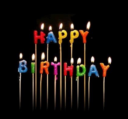 Birthday Candles Lit Gif - ClipArt Best