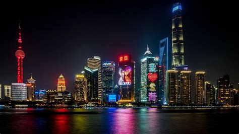 Shanghai Skyline Wallpapers - Top Free Shanghai Skyline Backgrounds ...