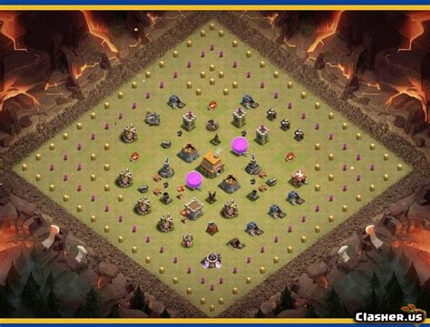 [Town Hall 6] TH6 War/Trophy base #A1374084 [With Link] [11-2022 ...