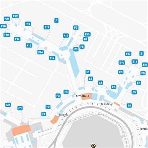 San Francisco Airport Terminal 3 Map & Guide