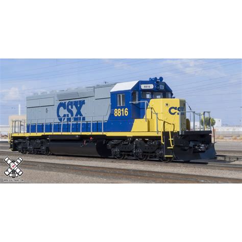 Scale Trains HO Operator SD40-2 CSX "YN2" w/ DCC & Sound - Spring Creek ...