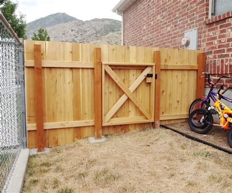 How To Make A Privacy Fence Gate