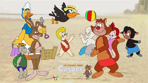 Casper and Friends (Summer Edition) by TomArmstrong20 on DeviantArt