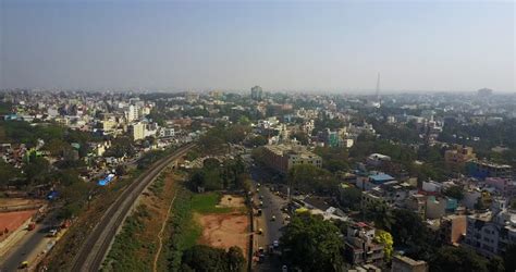 Aerial View of Street in Stock Footage Video (100% Royalty-free ...