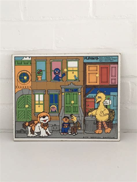 Vintage Sesame Street Puzzle