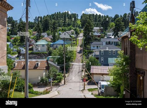 Town of Lead, SD Stock Photo - Alamy