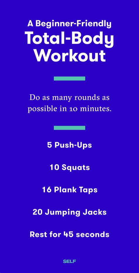 This Workout For Beginners Is A Full-Body Routine | SELF