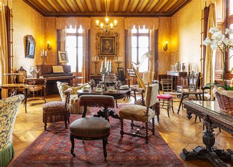 Interior in Chateau de Chaumont jigsaw puzzle in Castles puzzles on ...