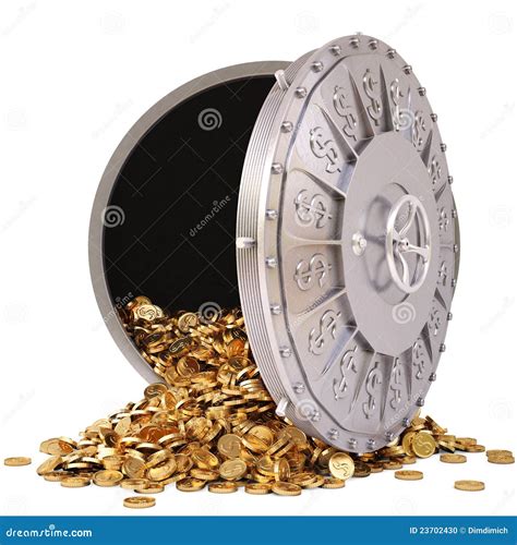 Vault stock illustration. Illustration of investment - 23702430