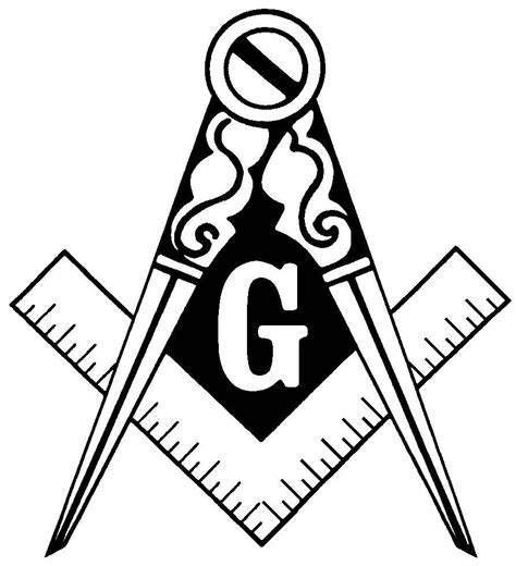 Fichero de francmasón Mason brújula DXF para uso en máquinas Freemason ...