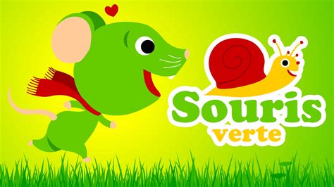 UNE SOURIS VERTE comptine pour bébé & maternelles