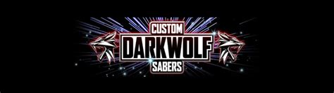 Custom Darkwolf Sabers - Neopixel Lightsabers, Starwars, Darkwolf