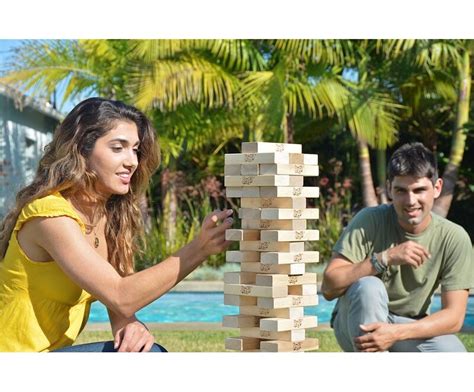 Jenga® Giant™ Premium Hardwood Game (Wayfair Exclusive) & Reviews | Wayfair