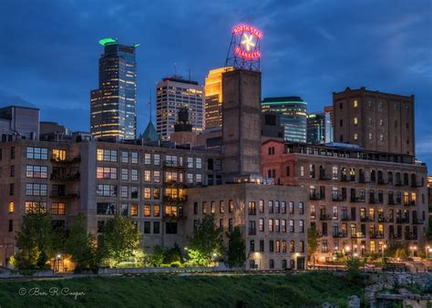 Mill City at Night | Ben R Cooper Photography