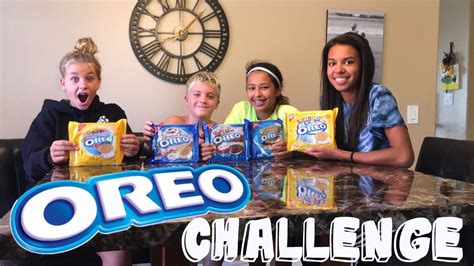 OREO CHALLENGE! - YouTube