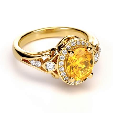 Yellow Sapphire Rings | Yellow Sapphire Engagement Rings | Brilliyond