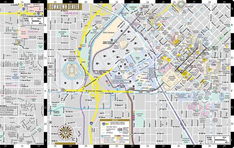 Denver Printable Map