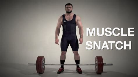 Muscle SNATCH / weightlifting - YouTube