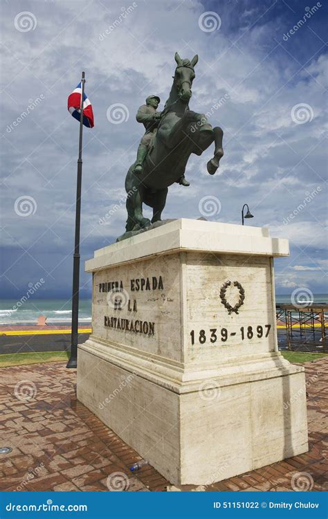 Equestrian Statue To the General Gregorio Luperon in Puerto Plata ...