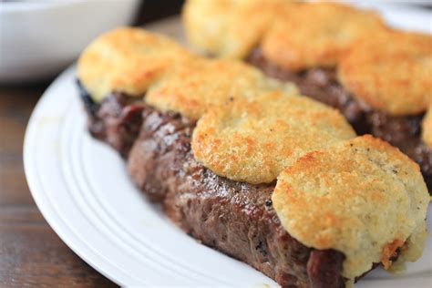 Parmesan Crusted New York Strip Steak