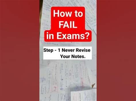 How to fail in Exams? JUST FOR FUN #howtofailenexams #funny #examtips # ...