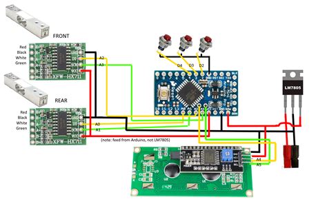 Wiring The Cable: Hx711 Arduino Wiring