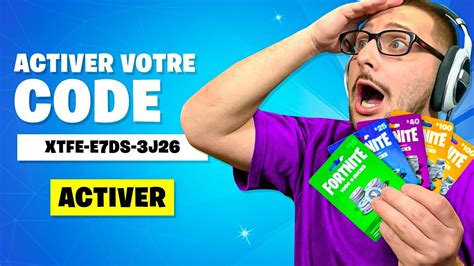 COMMENT UTILISER VOS CARTES V-BUCKS sur FORTNITE ! - YouTube