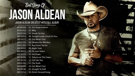 Jason Aldean - Jason Aldean Greatest Hits Full Album 2022 - Best Songs ...