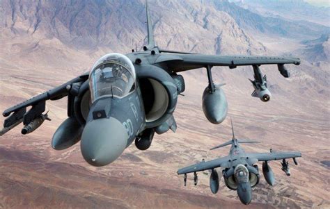 airplane, Desert, Military, Harrier, Aircraft, AV 8B Harrier II ...