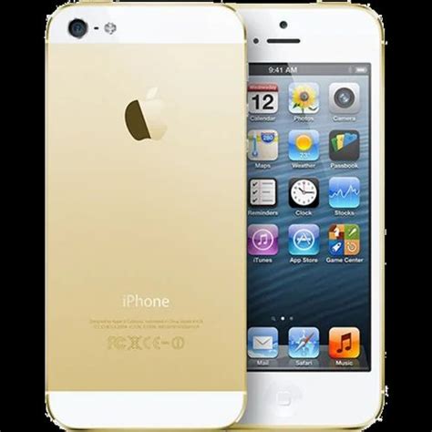 Gold Color Apple IPhone 5S 16 GB Gold Refurbished Mobile at best price ...