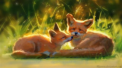 Cute Kawaii Fox Wallpapers - Top Free Cute Kawaii Fox Backgrounds ...