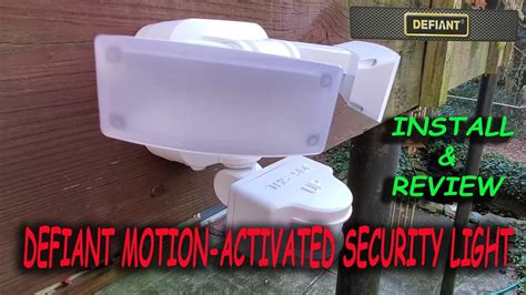 How Do You Set A Defiant Motion Security Light - Infoupdate.org