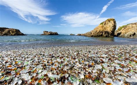 Glass Beach in Fort Bragg, CA - California Beaches