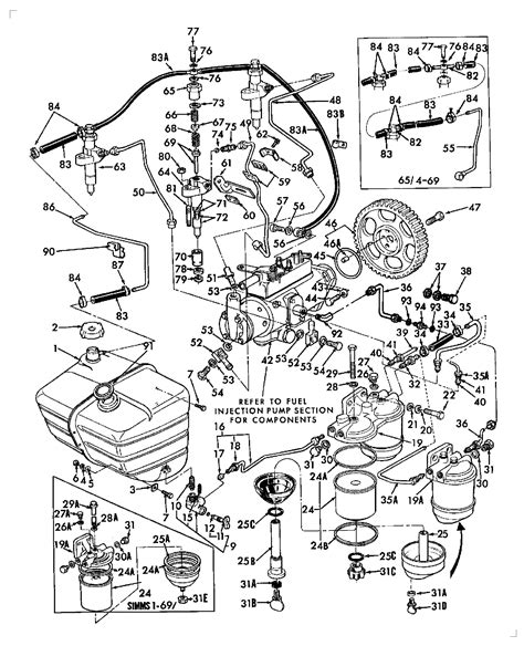 Ford 4610 Parts Diagram | Excavator parts, Diagram, Cummins