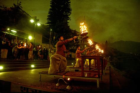 Ganga Aarti at Rishikesh. on Behance