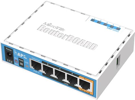 Mikrotik RouterBoard hAP ac lite RB952Ui-5ac2nD-US low cost 5 port 10/ ...