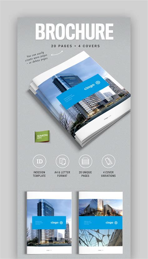 35 Best InDesign Brochure Templates - Creative Business Marketing (2020 ...