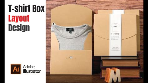 Packaging ideas Shirt packaging | T-shirt Box layout - YouTube