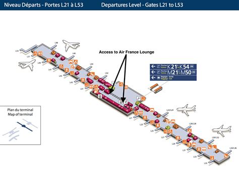 Charles De Gaulle Airport Map